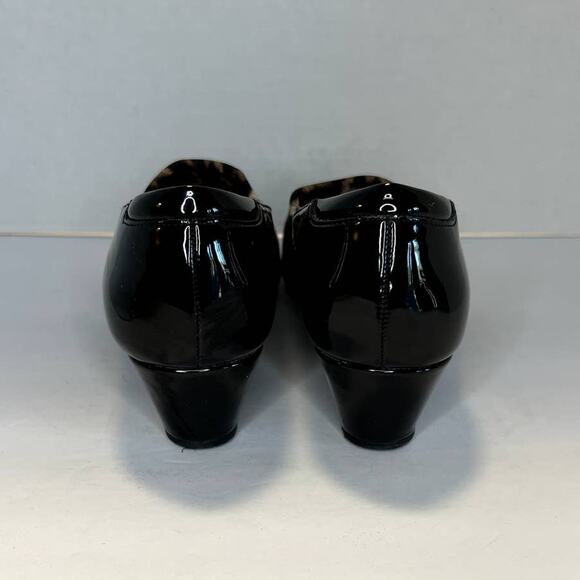 Aubrey Lynn, Slip On Wedge, Open Toe Shoe, Leopard, 6m - Picture 5 of 9